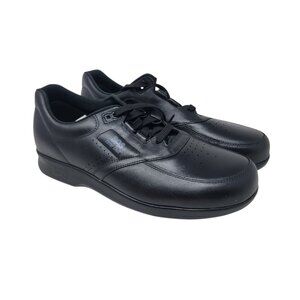 NEW SAS Time Out Shoes Mens 11 N Narrow Black Casual Comfort Leather Sneakers